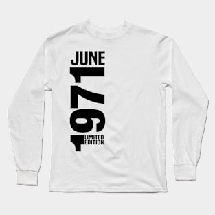 June 1971 Long Sleeve T-Shirt